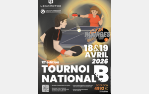 Tournoi National B du CJM Bourges
