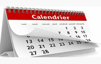 30/1 Calendrier de la seconde phase